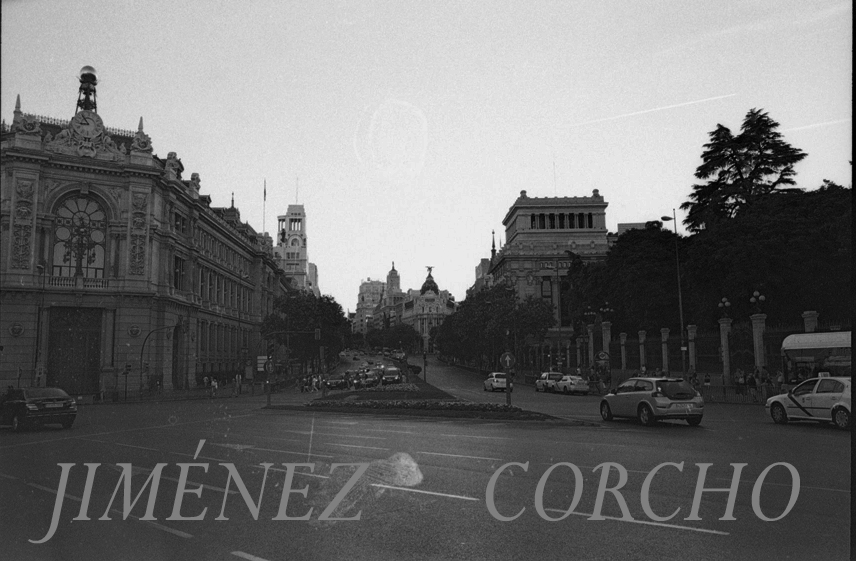 VISTA DE LA C/ALCALA DESDE CIBELES