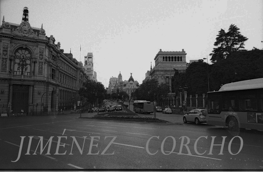 VISTA DE LA C/ALCALA DESDE CIBELES